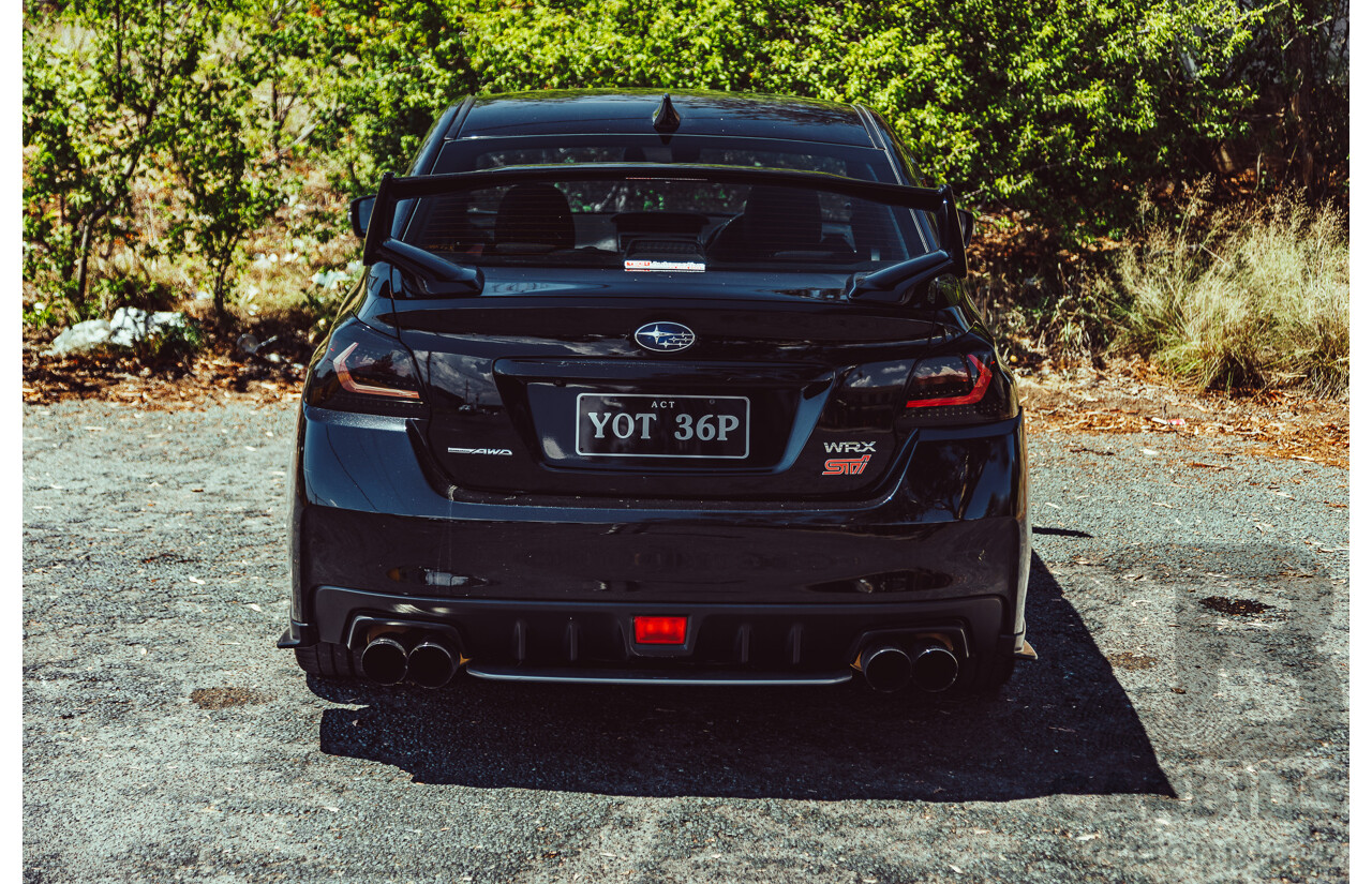 09/2014 Subaru WRX STi (AWD) VA MY15 4d Sedan Crystal Black Turbo 2.5L