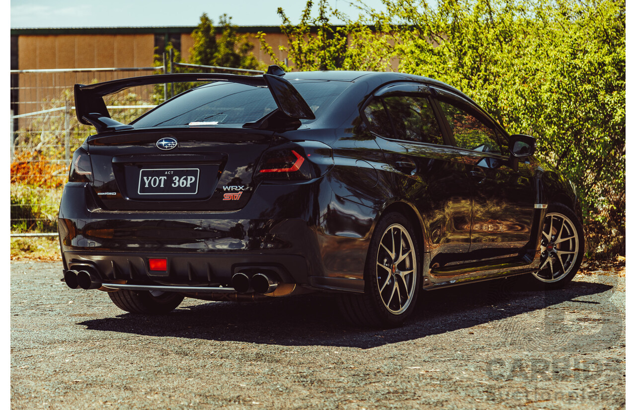 09/2014 Subaru WRX STi (AWD) VA MY15 4d Sedan Crystal Black Turbo 2.5L