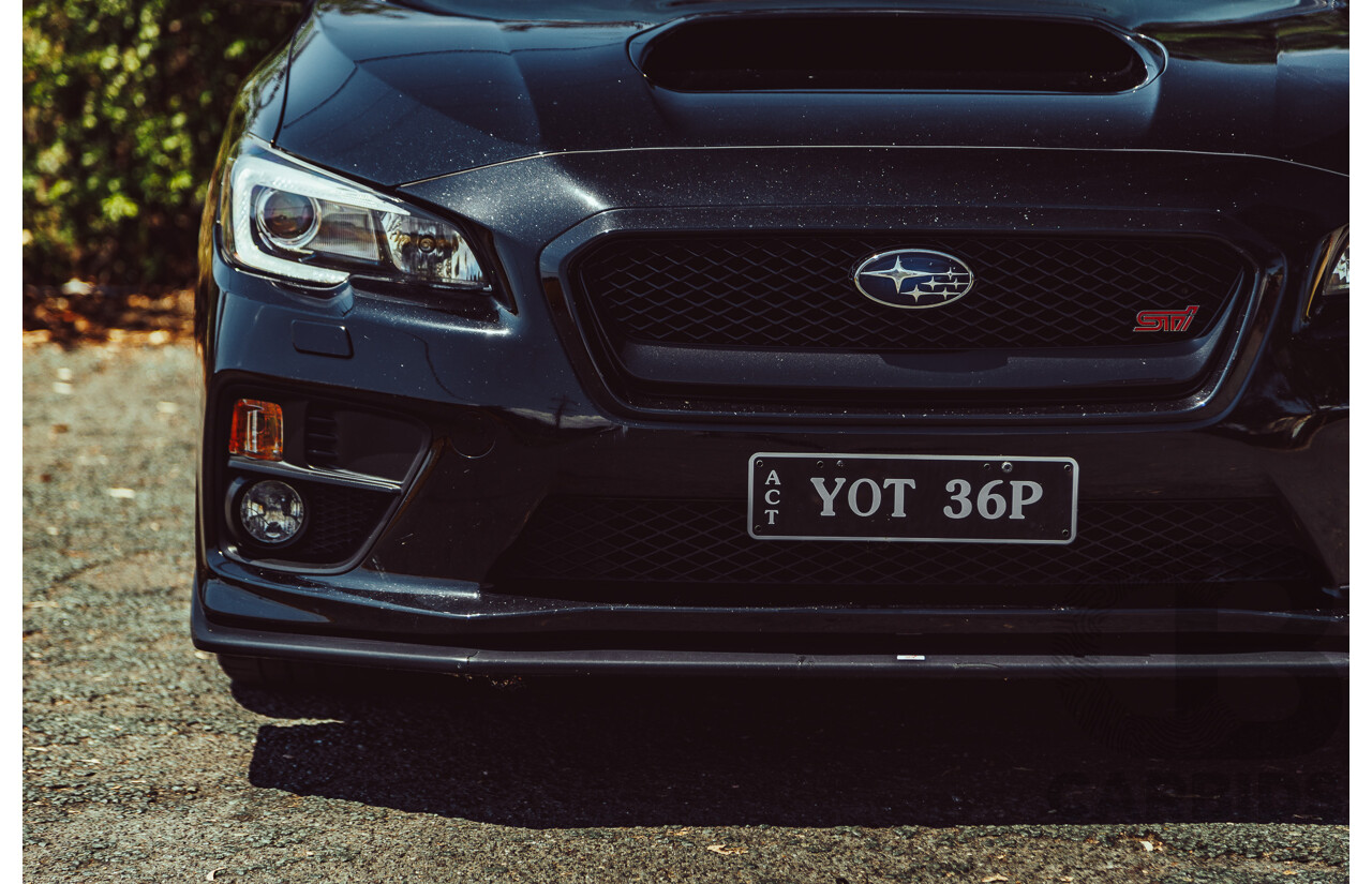 09/2014 Subaru WRX STi (AWD) VA MY15 4d Sedan Crystal Black Turbo 2.5L