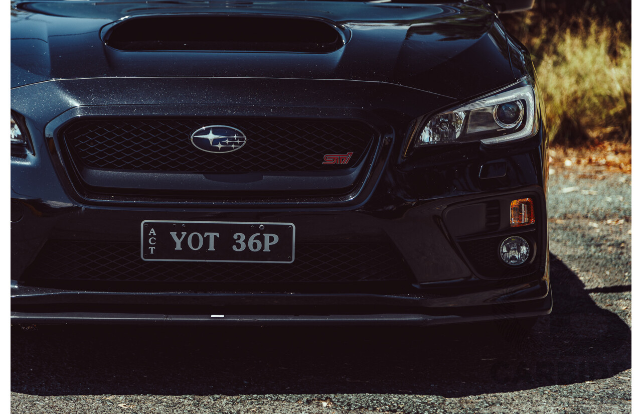 09/2014 Subaru WRX STi (AWD) VA MY15 4d Sedan Crystal Black Turbo 2.5L