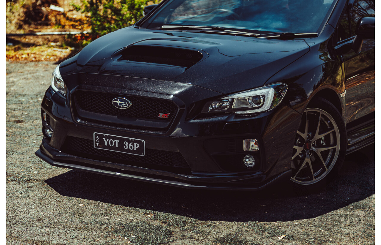 09/2014 Subaru WRX STi (AWD) VA MY15 4d Sedan Crystal Black Turbo 2.5L