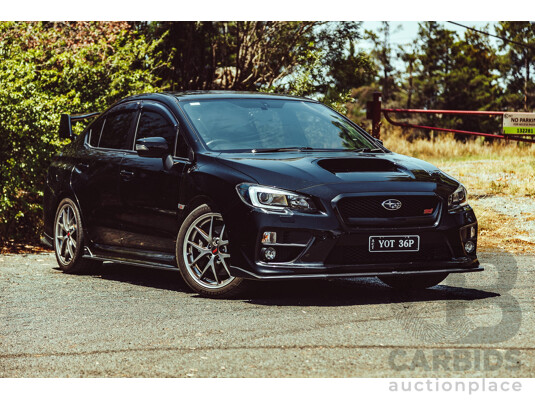 09/2014 Subaru WRX STi (AWD) VA MY15 4d Sedan Crystal Black Turbo 2.5L