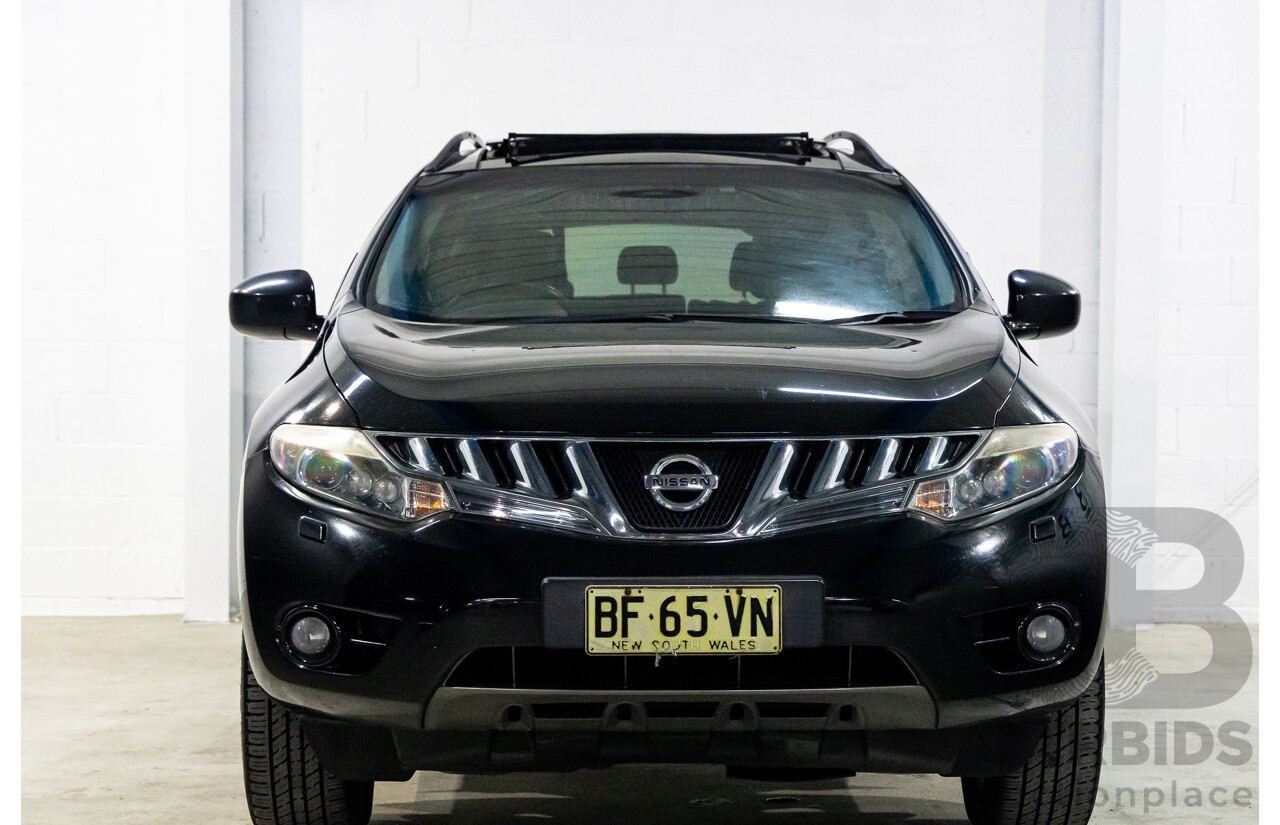 3/2010 Nissan Murano Ti Z51 MY10 4d Wagon Black Obsidian V6 3.5L