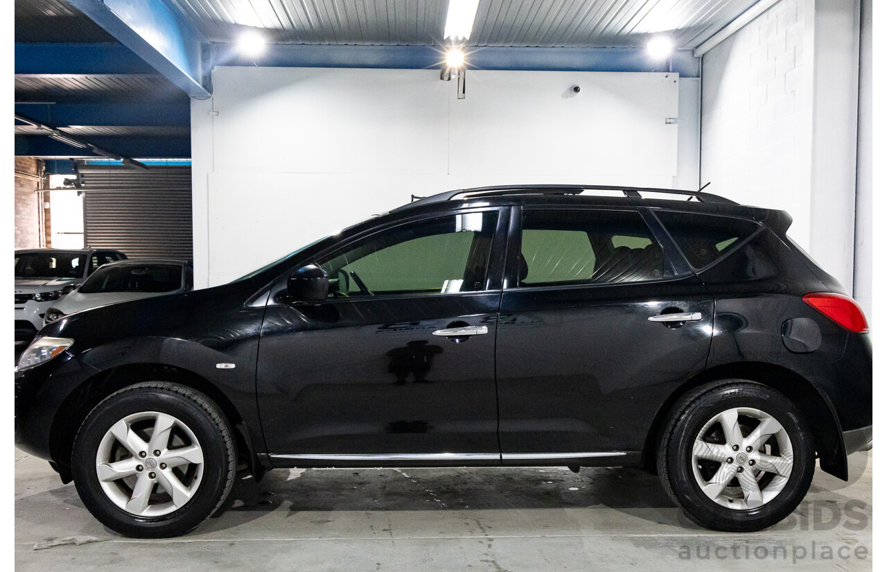 3/2010 Nissan Murano Ti Z51 MY10 4d Wagon Black Obsidian V6 3.5L