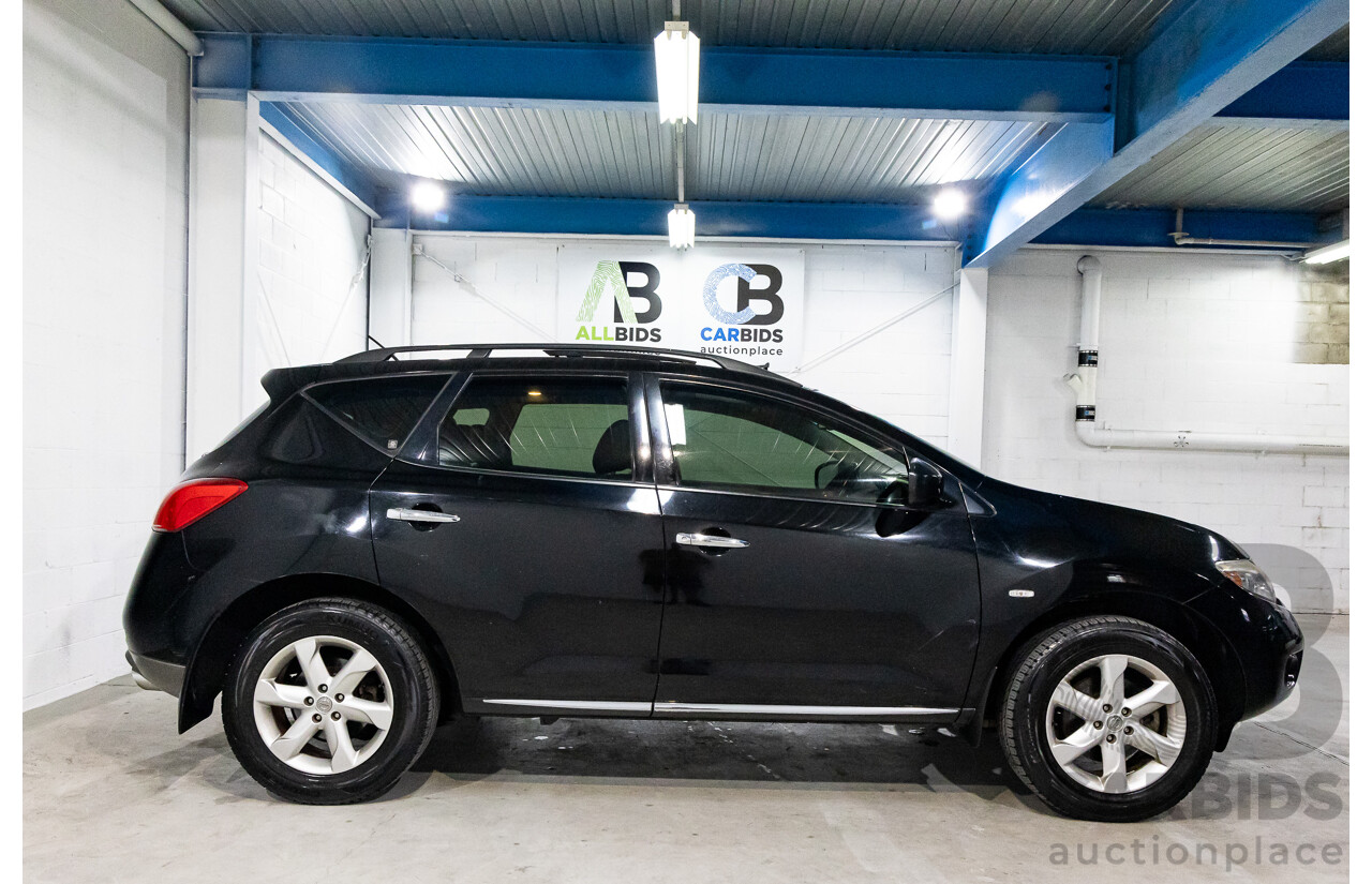 3/2010 Nissan Murano Ti Z51 MY10 4d Wagon Black Obsidian V6 3.5L