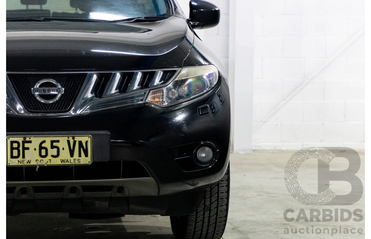 3/2010 Nissan Murano Ti Z51 MY10 4d Wagon Black Obsidian V6 3.5L