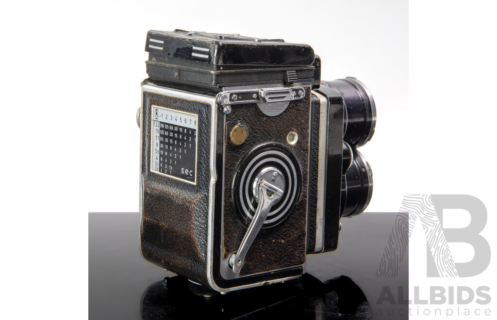 Vintage 1959 German Made Rolleiflex 4 0 135mm Sonnar III Camera