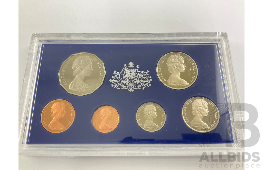 Australian RAM 1981 Six Proof Coin Set