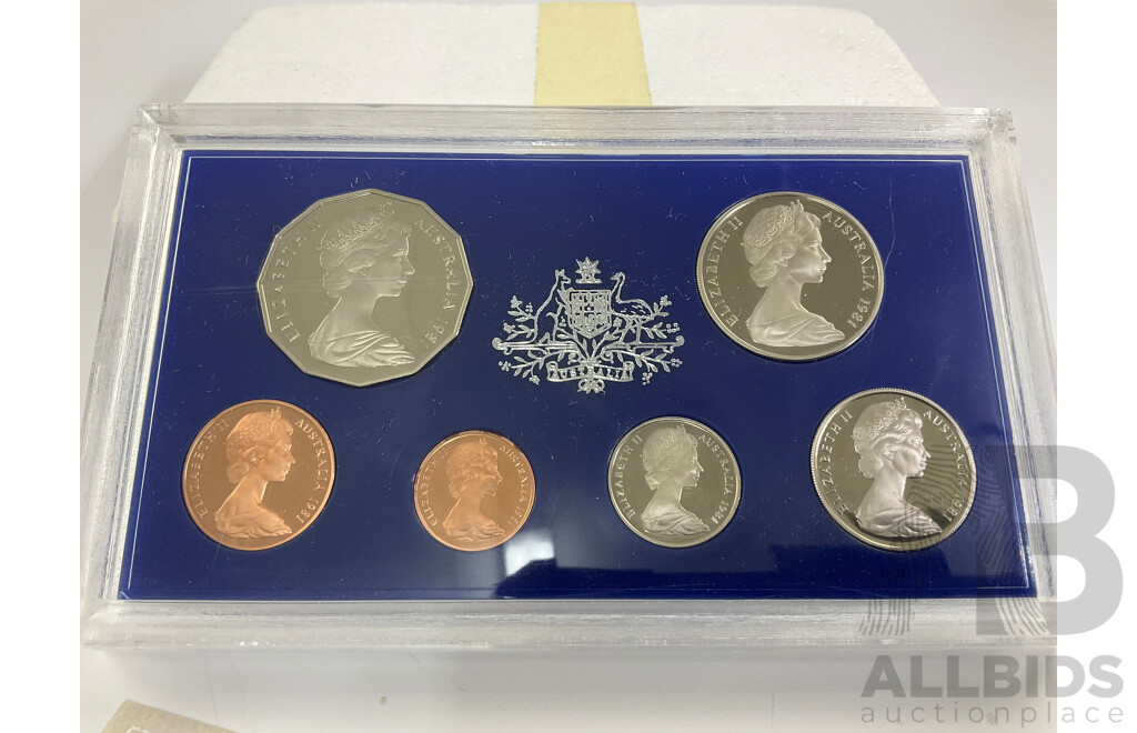 Australian RAM 1981 Six Proof Coin Set