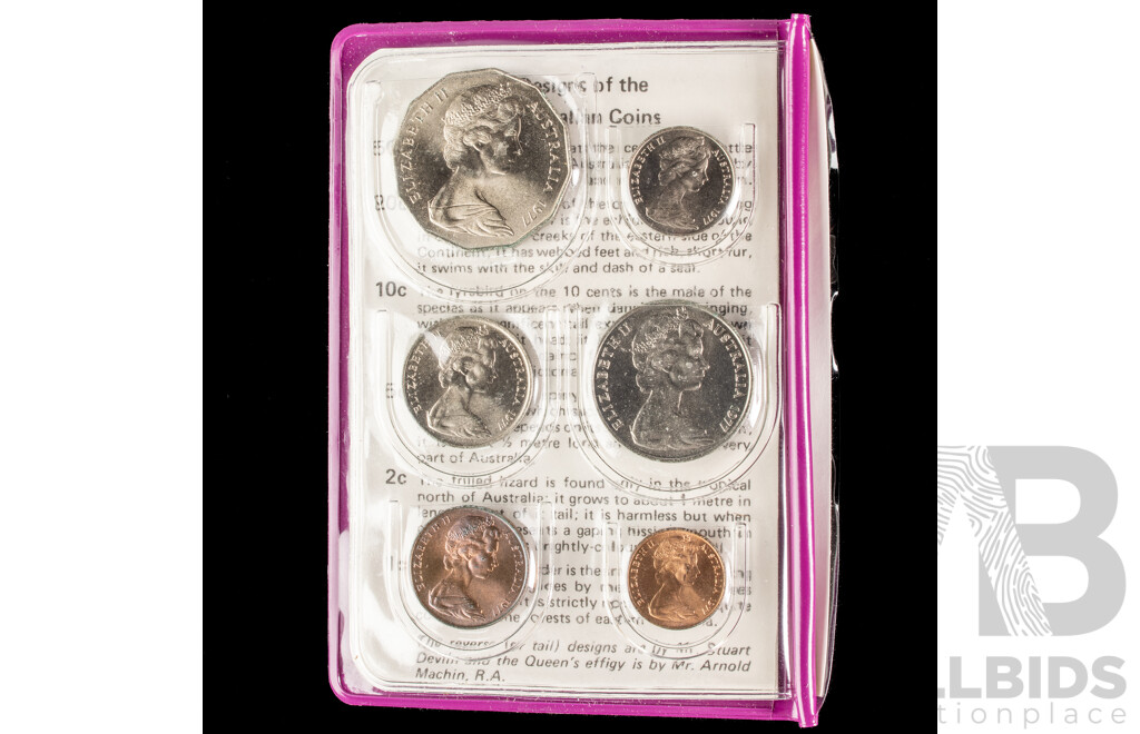 Australian RAM 1977 Silver Jubilee Commemorative Six Coin Set
