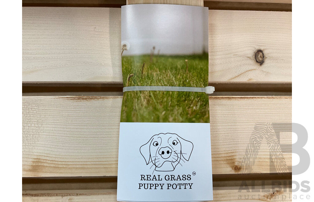 REAL GRASS Puppy Potty Base