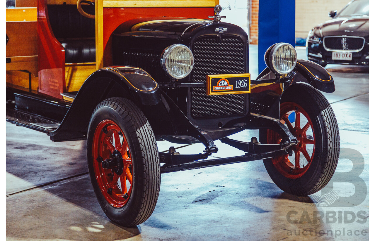 01/1926 Chevrolet Superior Series Truck Black / Red 2.8L