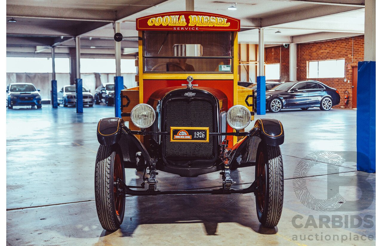 01/1926 Chevrolet Superior Series Truck Black / Red 2.8L