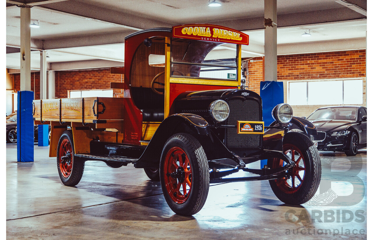 01/1926 Chevrolet Superior Series Truck Black / Red 2.8L