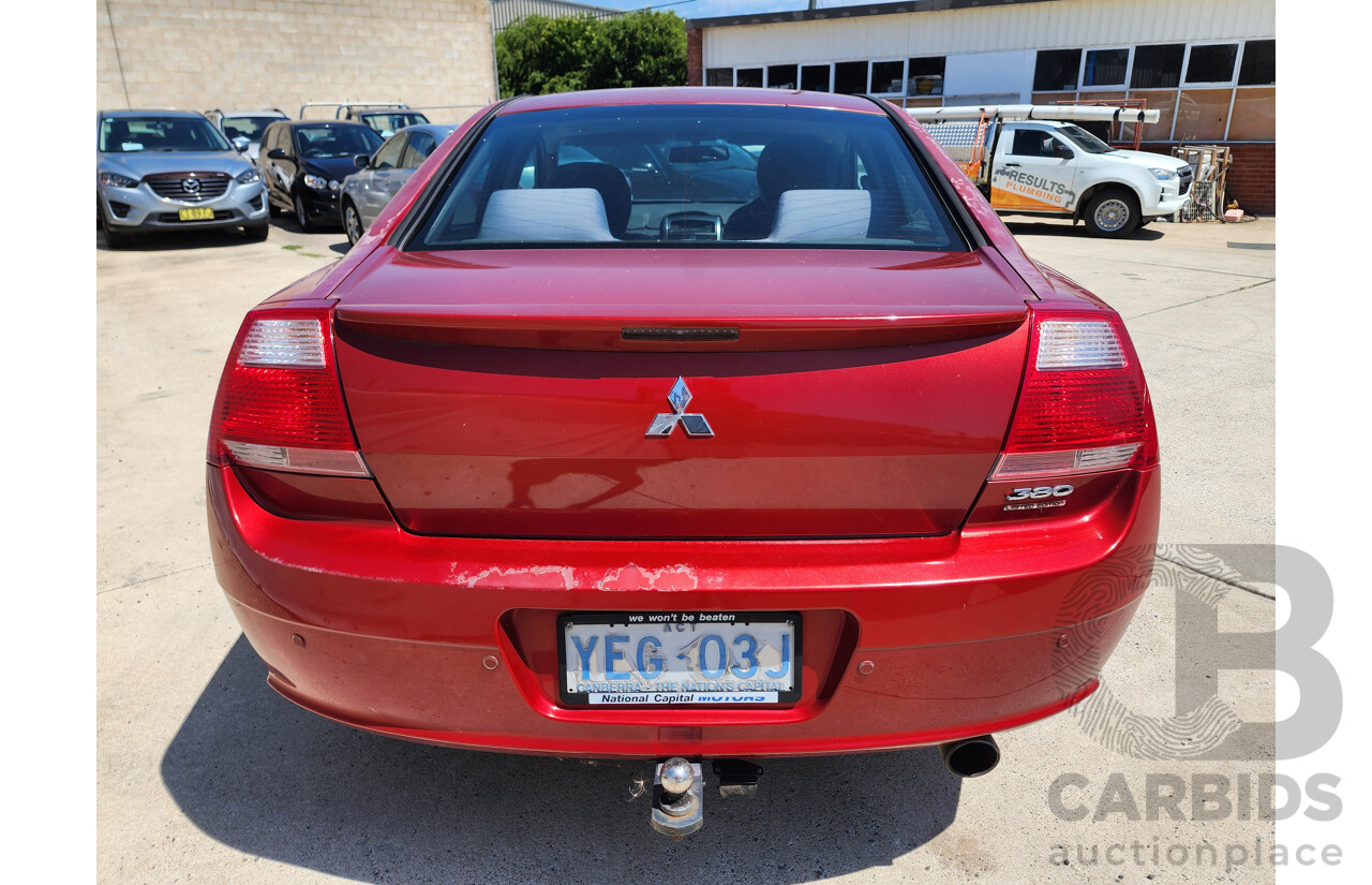 9/2005 Mitsubishi 380  DB 4d Sedan Maroon 3.8L