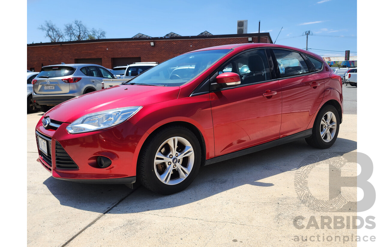 3/2013 Ford Focus Trend LW MK2 5d Hatchback Red 2.0L