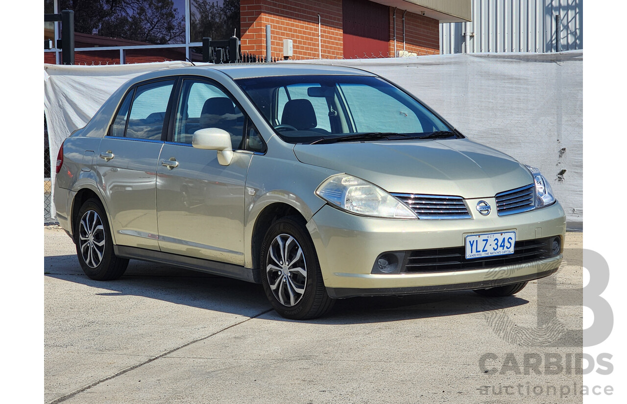 6/2006 Nissan Tiida ST C11 4d Sedan Gold 1.8L