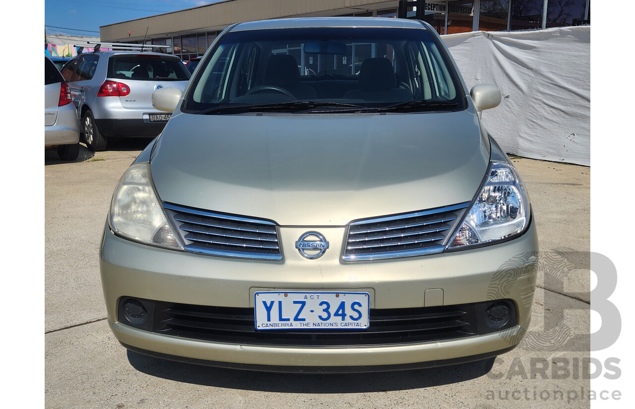 6/2006 Nissan Tiida ST C11 4d Sedan Gold 1.8L