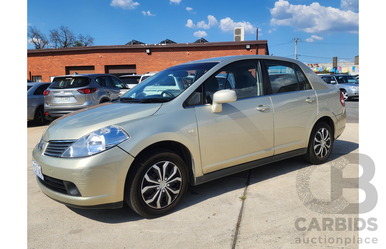 6/2006 Nissan Tiida ST C11 4d Sedan Gold 1.8L