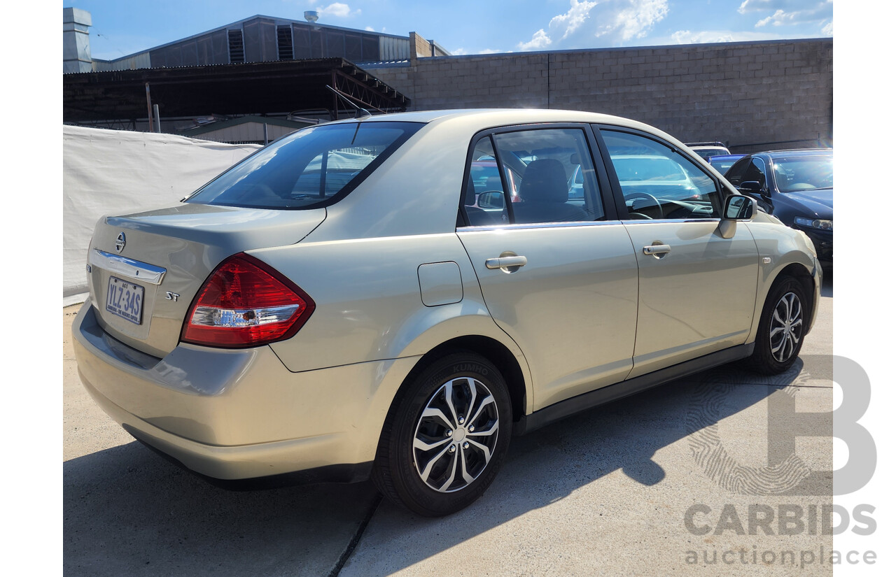 6/2006 Nissan Tiida ST C11 4d Sedan Gold 1.8L