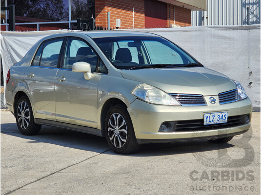 6/2006 Nissan Tiida ST C11 4d Sedan Gold 1.8L