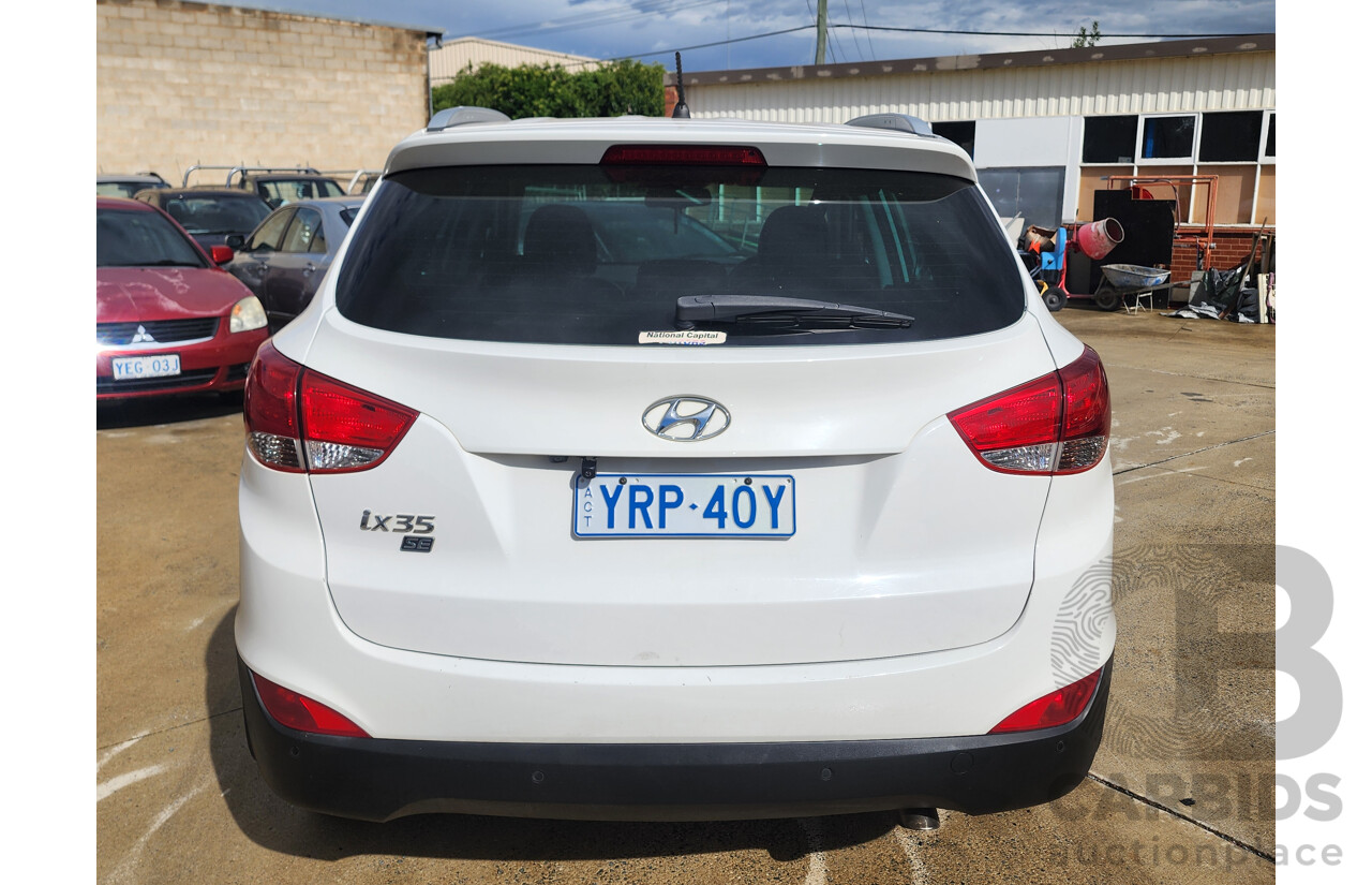 2/2015 Hyundai Ix35 SE (fwd) LM SERIES II 4d Wagon White 2.0L