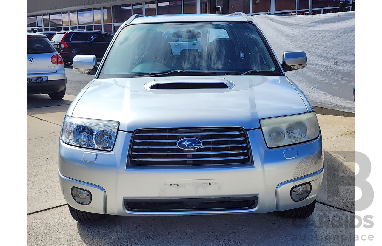 3/2006 Subaru Forester XT Luxury MY06 4d Wagon Silver 2.5L