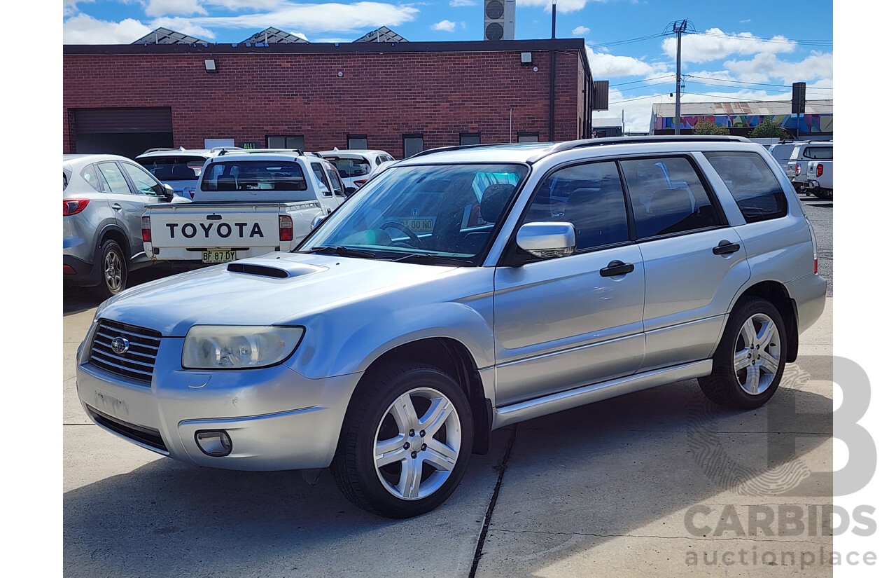 3/2006 Subaru Forester XT Luxury MY06 4d Wagon Silver 2.5L