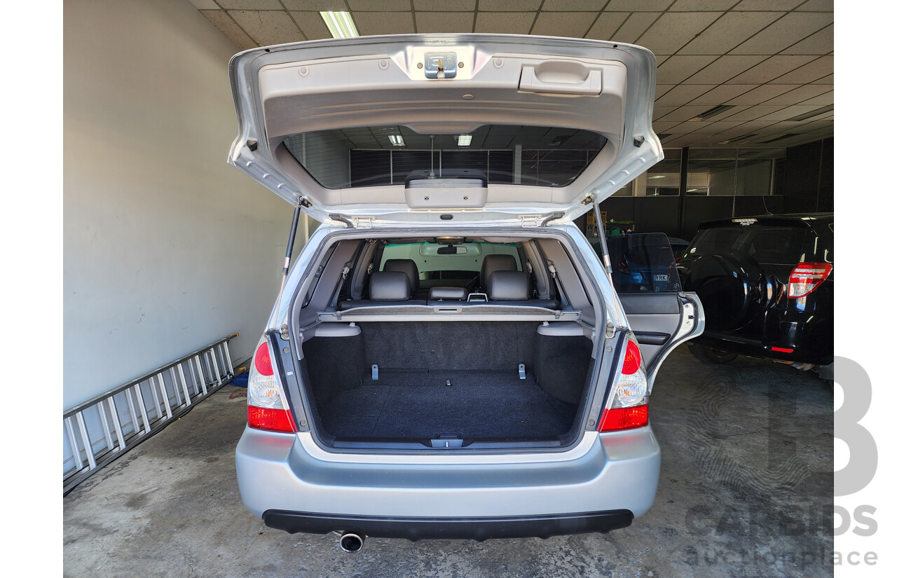 3/2006 Subaru Forester XT Luxury MY06 4d Wagon Silver 2.5L