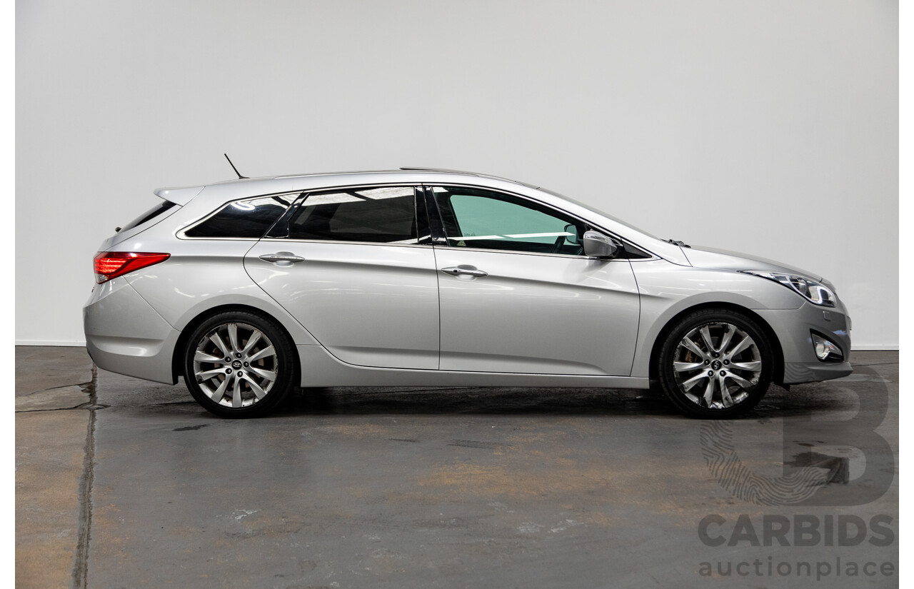 6/2012 Hyundai i40 Premium VF 4d Wagon Silver 2.0L