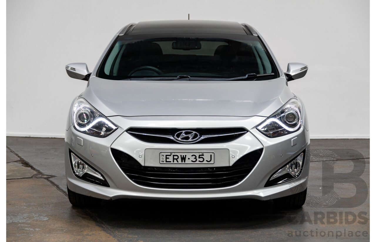 6/2012 Hyundai i40 Premium VF 4d Wagon Silver 2.0L