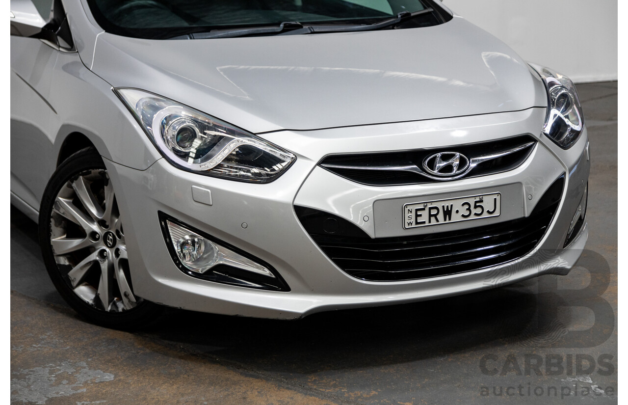 6/2012 Hyundai i40 Premium VF 4d Wagon Silver 2.0L