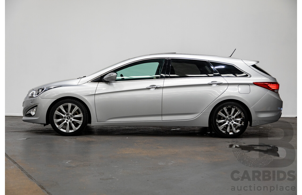 6/2012 Hyundai i40 Premium VF 4d Wagon Silver 2.0L