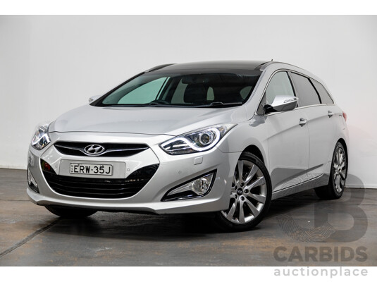 6/2012 Hyundai i40 Premium VF 4d Wagon Silver 2.0L