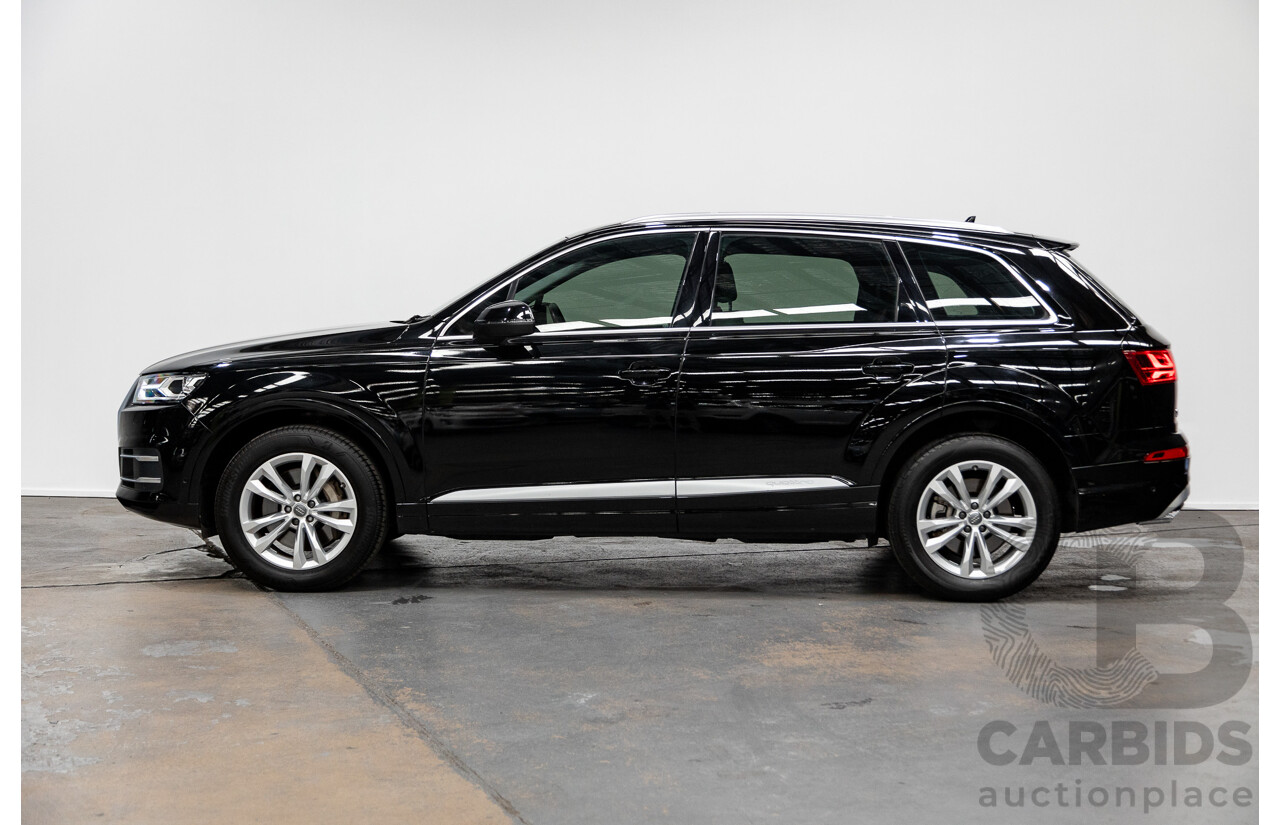 11/2015 Audi Q7 3.0 TDI Quattro (AWD) 4M 4d Wagon Black Turbo Diesel 3.0L - 7 Seater