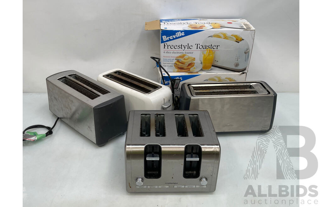 Assorted Toasters - Lot of 6