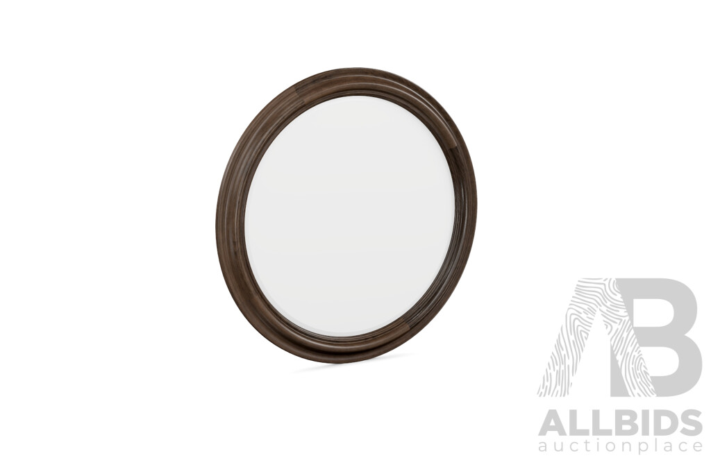 Durham Furniture Round Wall Mirror - Brand New