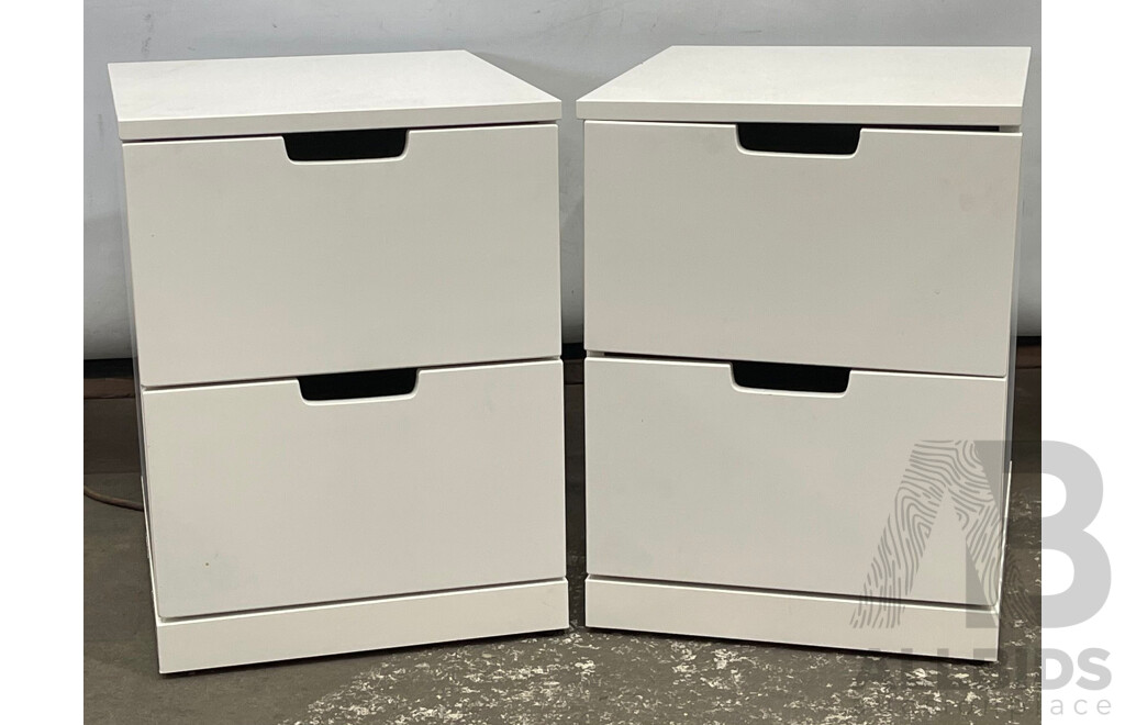 Nordli Ikea Set of Drawers - Set of 2