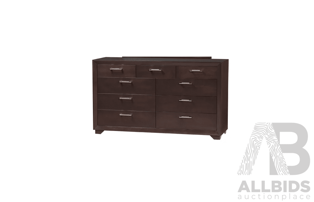 Les Meubles Dine-Art Furniture 9 Drawer Dresser