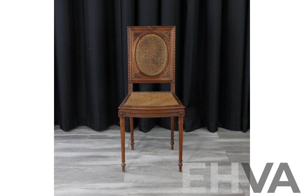 French Elm Bedroom Chair