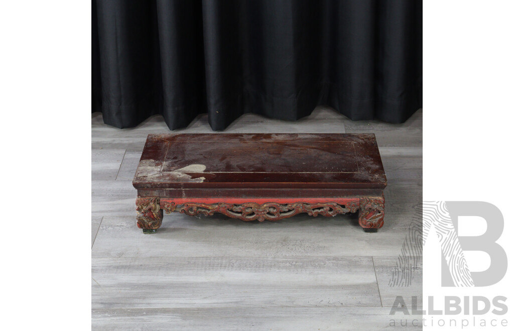 Small Painted Chinese Tea Table