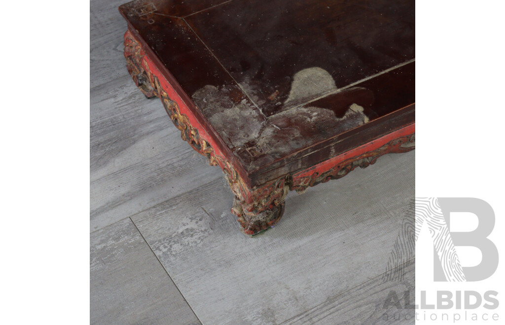 Small Painted Chinese Tea Table