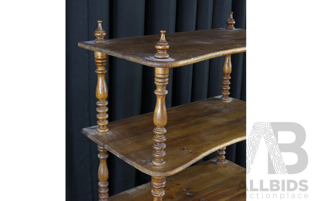 Edwardian Four Tier What Not