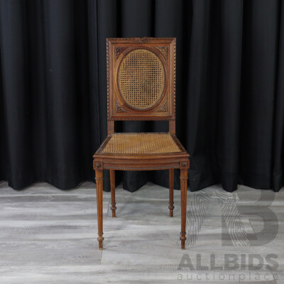 French Elm Bedroom Chair