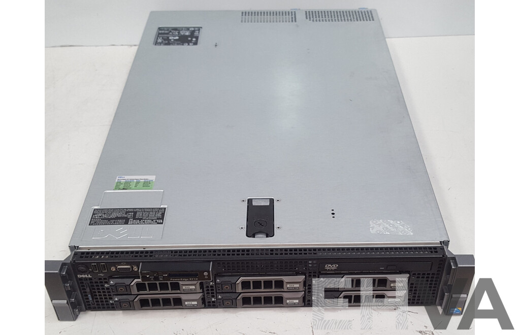 Dell PowerEdge R710 Dual Intel Xeon (X5660) 2.80GHz-3.20GHz 6-Core CPU 2RU Server w/ 48GB DDR3