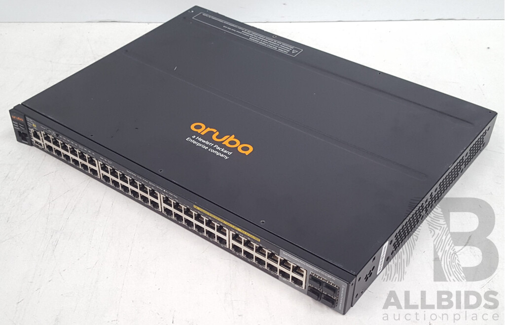 Aruba (J9729A) 2920-48G PoE+ 48-Port Gigabit Ethernet Switch
