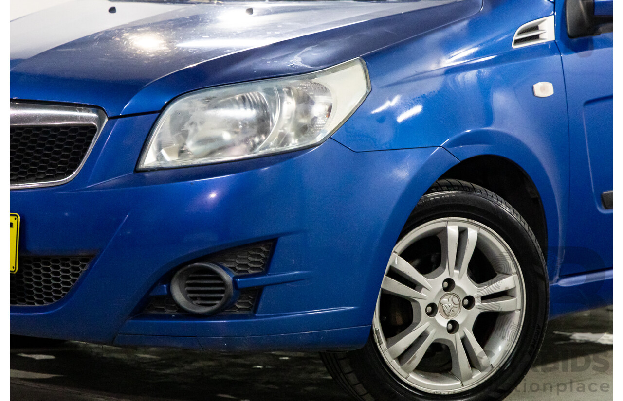 11/2008 Holden Barina  TK MY09 3d Hatchback Horizon Blue 1.6L
