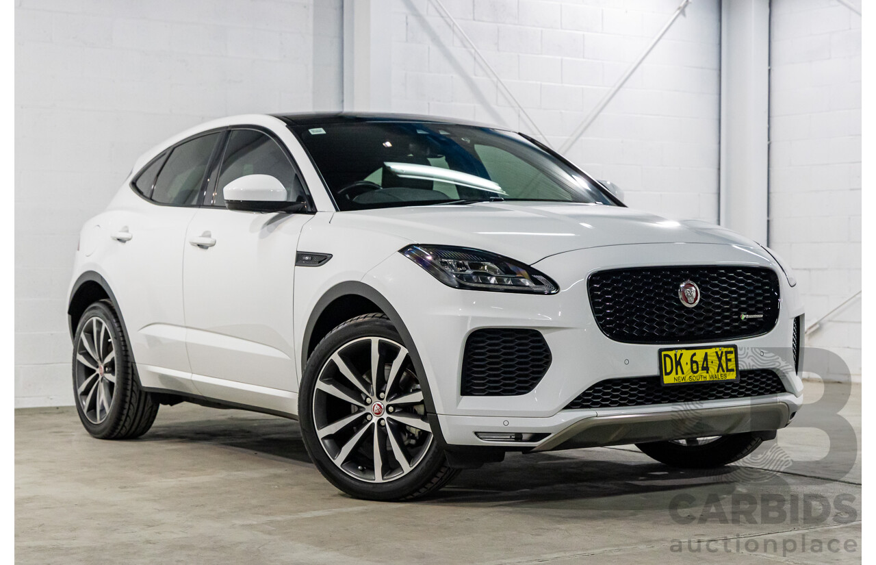 03/2019 Jaguar E-Pace D150 R-Dynamic S (110kW - AWD) X540 MY19 4d Wagon Fuji White Turbo Diesel 2.0L