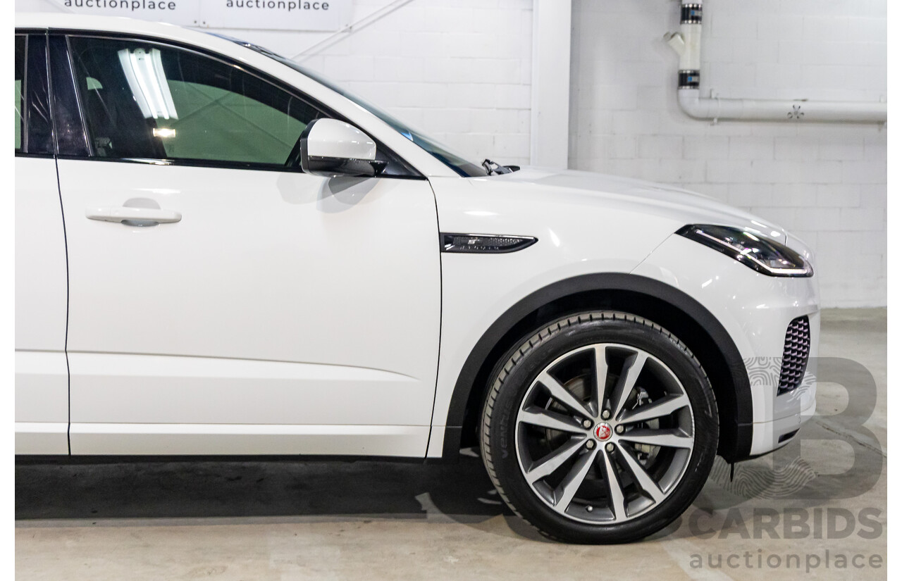 03/2019 Jaguar E-Pace D150 R-Dynamic S (110kW - AWD) X540 MY19 4d Wagon Fuji White Turbo Diesel 2.0L