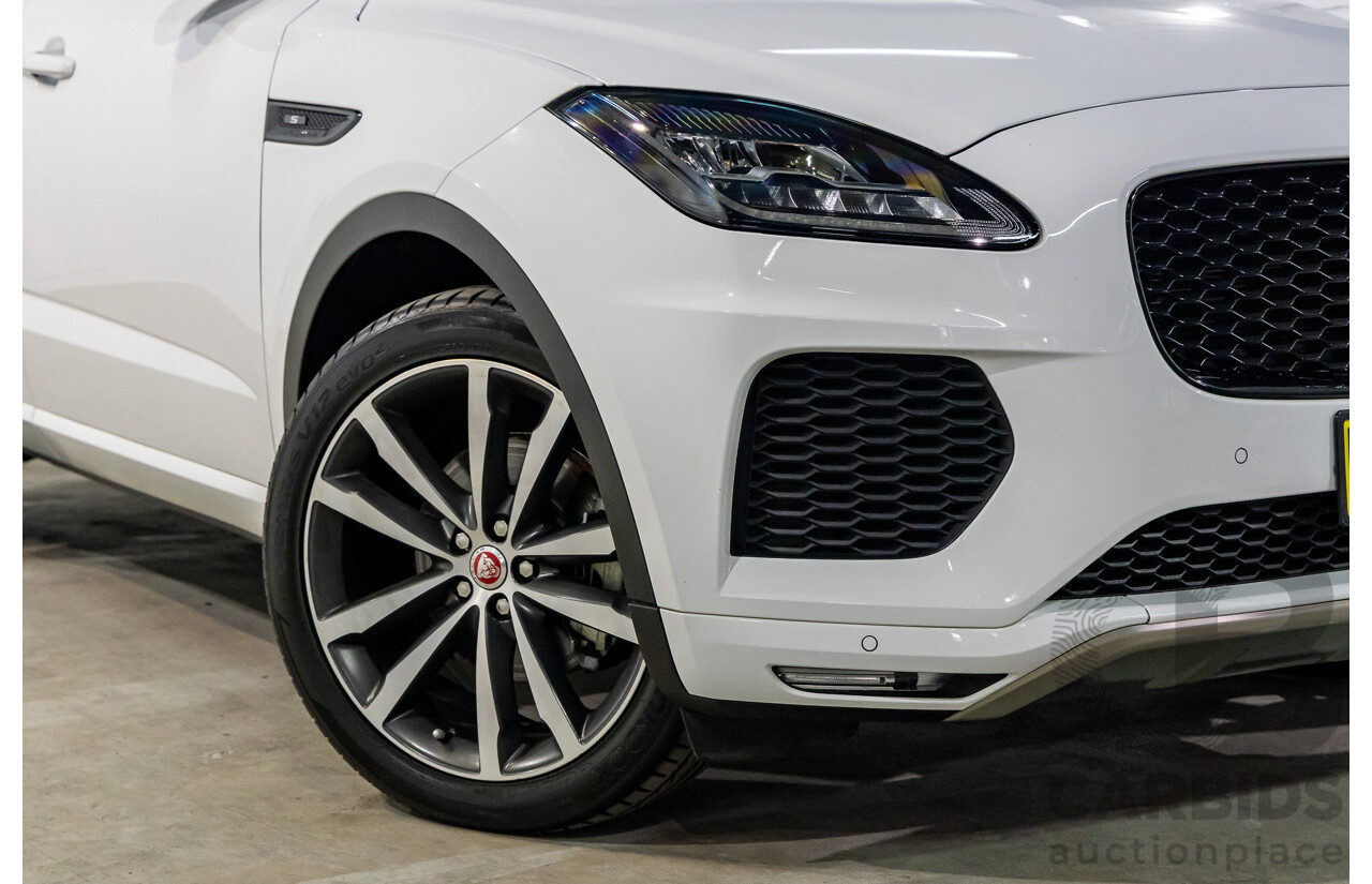 03/2019 Jaguar E-Pace D150 R-Dynamic S (110kW - AWD) X540 MY19 4d Wagon Fuji White Turbo Diesel 2.0L